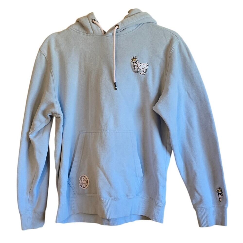 Goat USA blue hoodie size medium mens